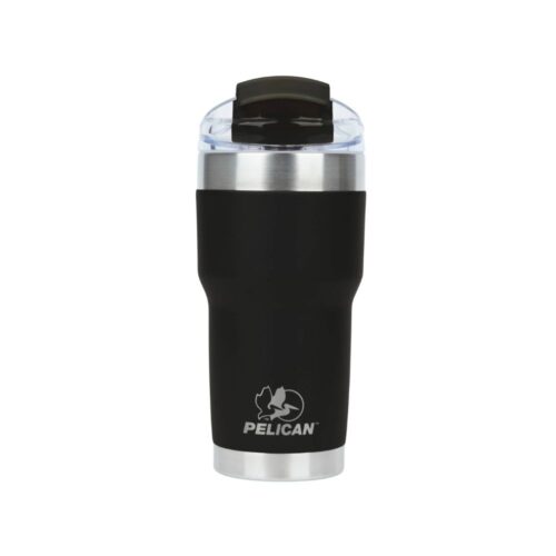 VASO TÉRMICO PELICAN TRAVELER™ JET BLACK (NEGRO MATE)