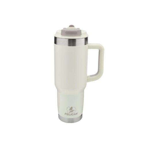 VASO TÉRMICO PELICAN PORTER™ DUAL LINEN (BEIGE CLARO)